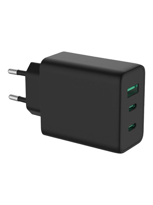 Roline Value power adapter - GaN technology - USB 2 x USB-C - 65 Watt