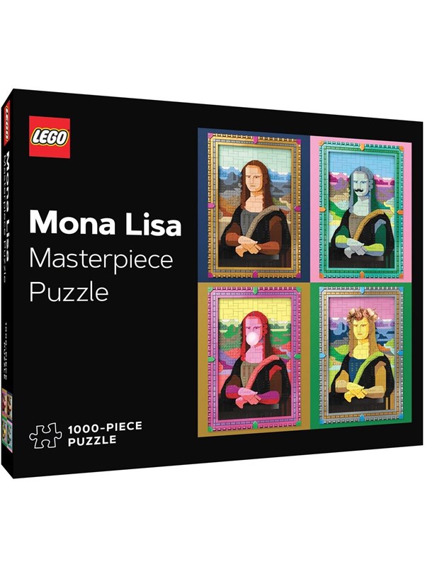 Euromic LEGO® Mona Lisa Masterpiece 1000-Piece Puzzle