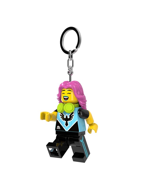 Euromic LEGO® Minifigure™ LED Gamer Girl Avaimenperä 4006036-KE229H