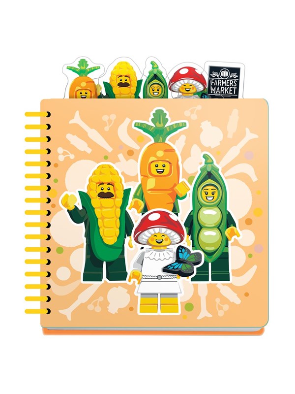 Euromic LEGO® Minifigures Tab Notebook Farmers Market