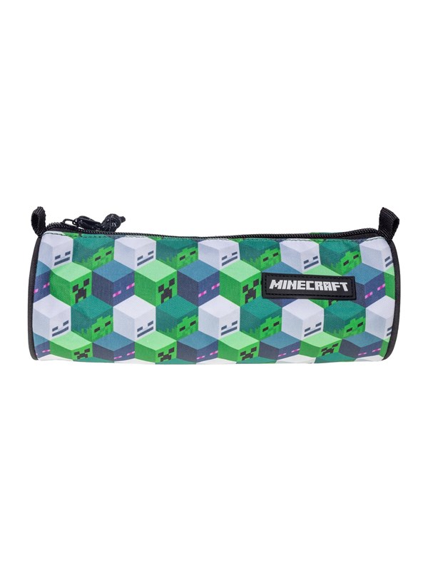 Euromic MINECRAFT Round pencil case 22 x 7 cm