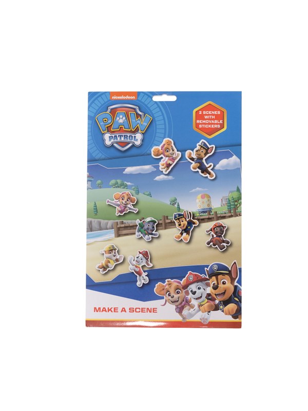 Euromic PAW PATROL Reusable Stickers set make a scene paper envelope 21 x 34 cm