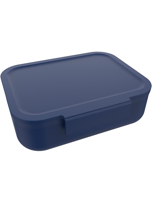 Euromic LUNCH BUDDIES Navy Blue lunch box w/clip÷r