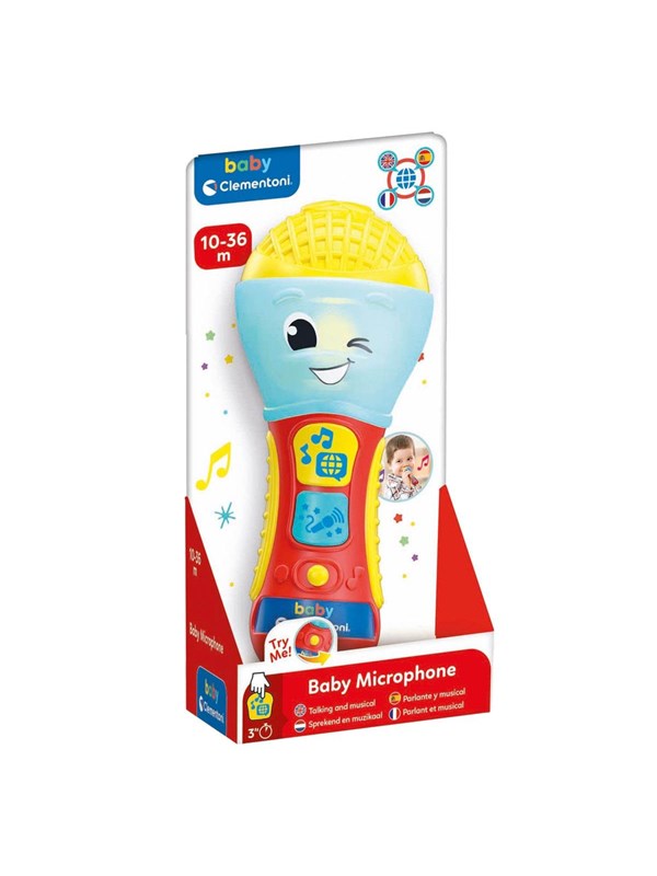 Clementoni - Baby Musical Microphone (EN)