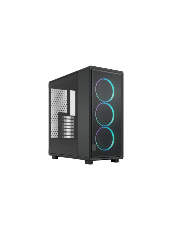 Fractal Design Epoch Black TG RGB - Kotelot - Miditower - Musta