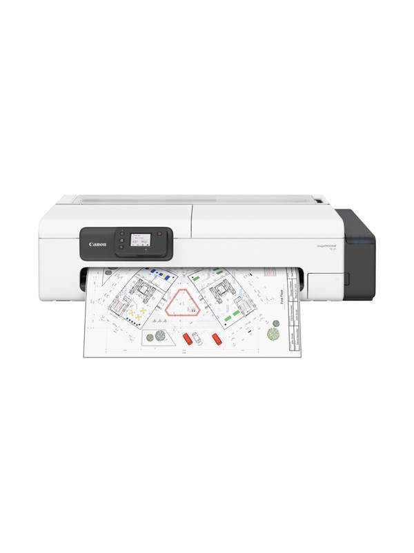 Canon imagePROGRAF TC-21, Mustesuihku, 2400 x 1200 DPI, musta, Syaani, Magenta, Keltainen, A1 (594 x 841 mm), Kirjekuoret, Executive, Valokuvapaperi, Tavallinen paperi, Rulla, A1, A2, A3