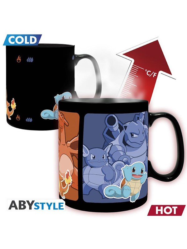 ABYstyle - POKEMON Heat Change Mug Evolve King size - Mukit