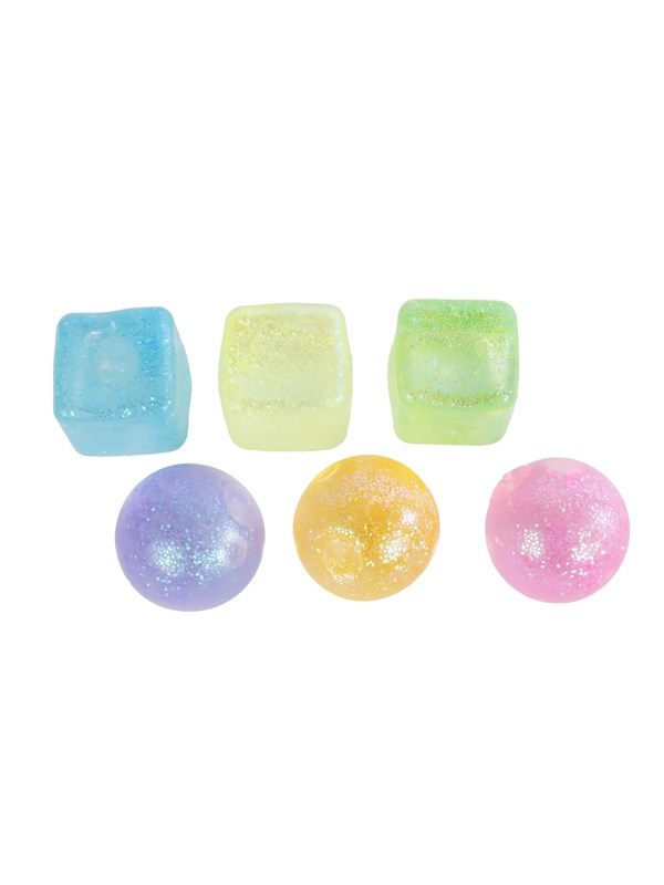 Pocket Money Squeeze Suger ball and square 6cm assorted
