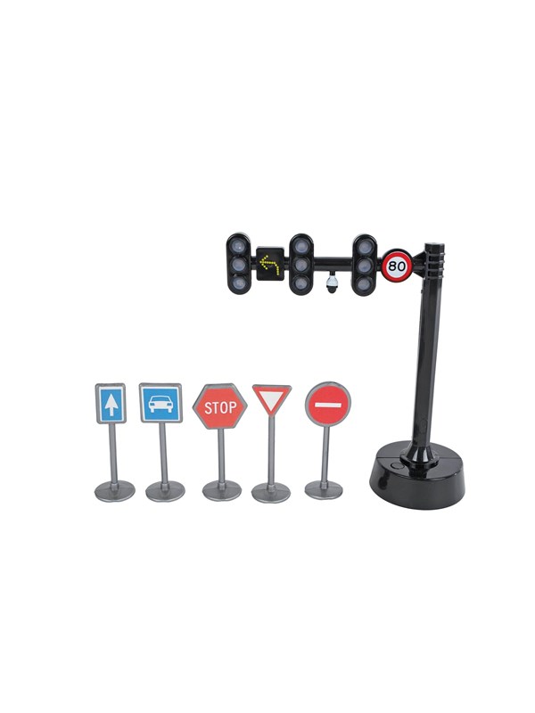 Pocket Money Traffic light with L/S and traffic signs