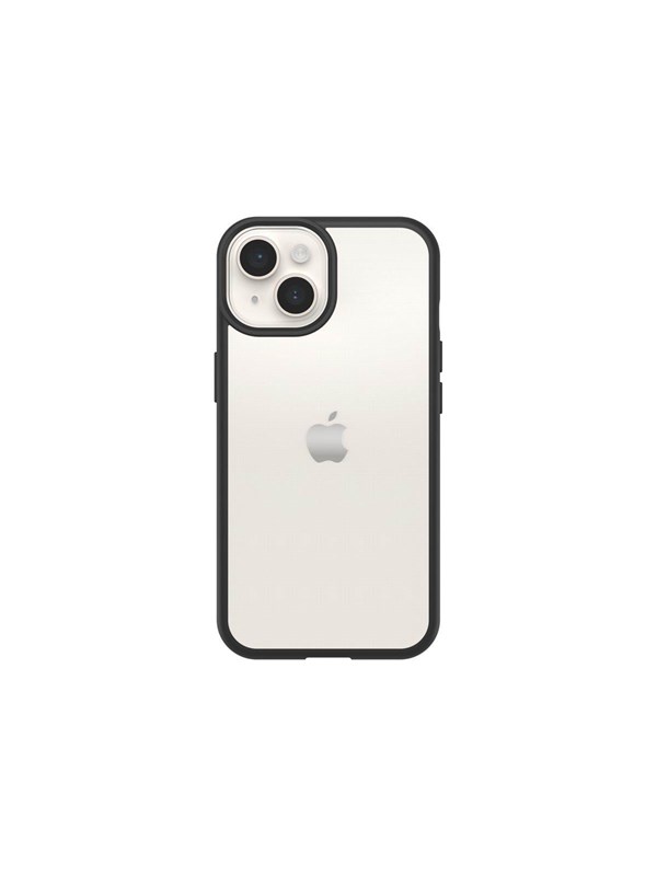 OtterBox React Apple iPhone 15 Black Crystal - clear/black - ProPack