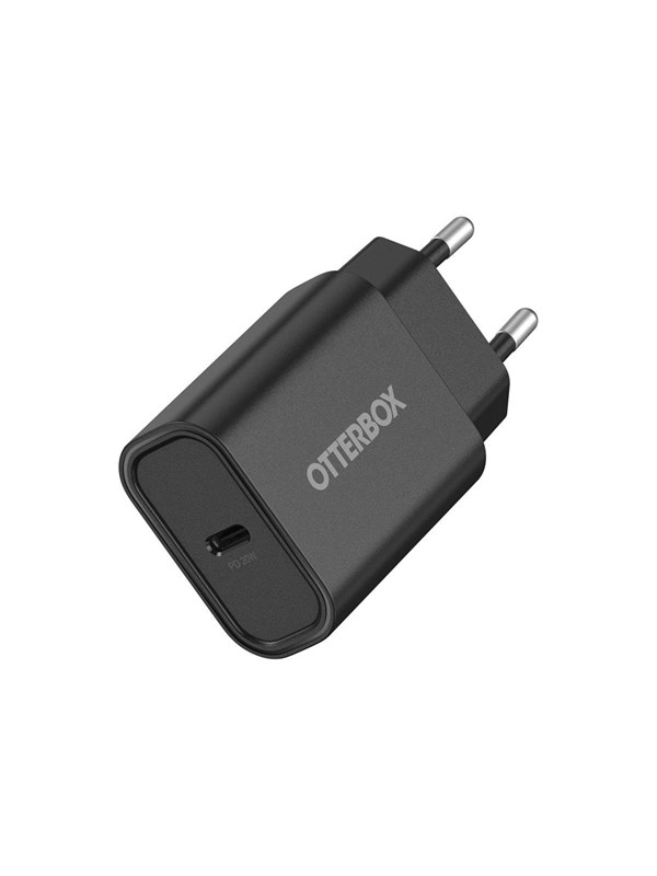 OtterBox Standard EU Wall Charger 20W - 1X USB-C 20W USB-PD Black