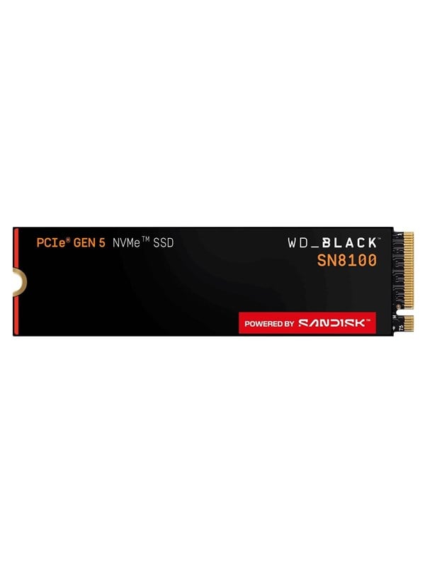 WD Black SN8100 2 Tt M.2 PCIe 5.0 NVMe -SSD-levy