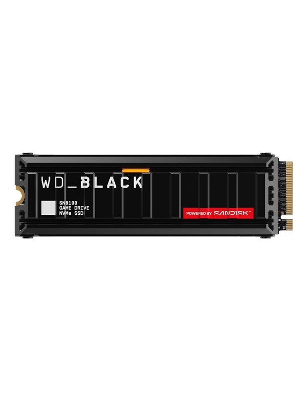 SANDISK WD Black SN8100 SSD - 1TB - M.2 2280 - PCIe 5.0 - Jäähdytyssiilillä