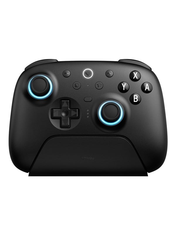 8BitDo Ultimate 2 Bluetooth - TMR - RGB - Black - Nintendo Switch 1 & 2 - Wireless Controller - PC