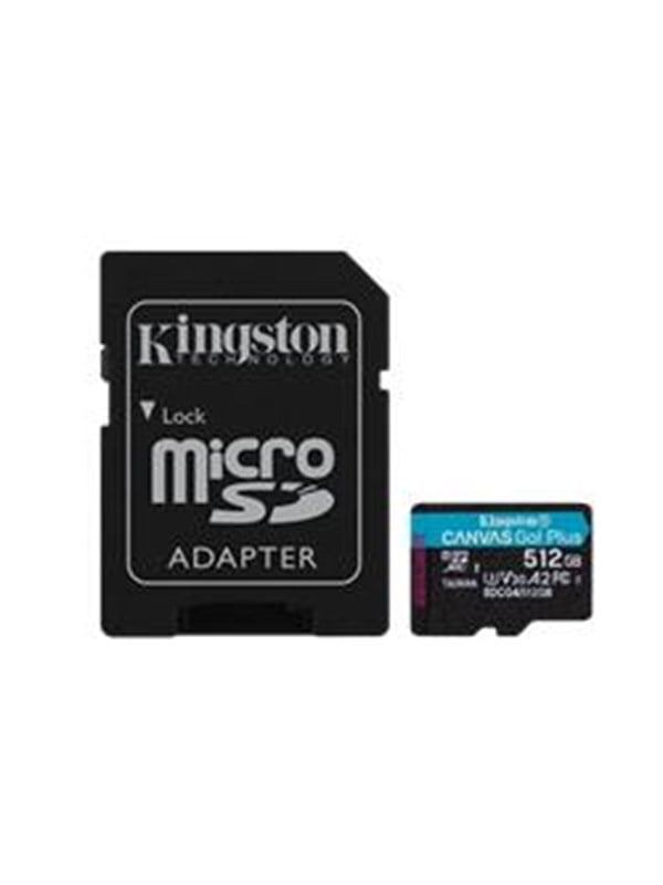 Kingston Canvas Go! Plus microSD/SD - 200MB/s - 512GB