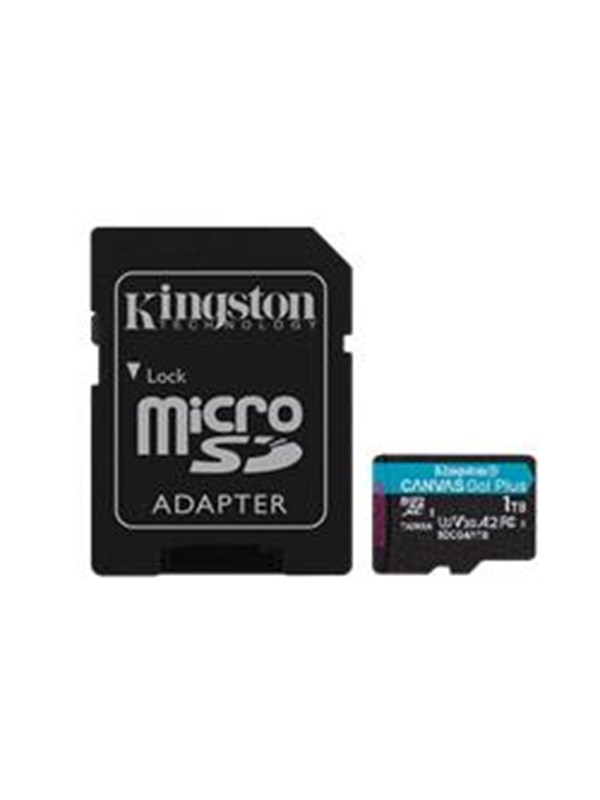 Kingston Canvas Go! Plus microSD/SD - 200MB/s - 1TB