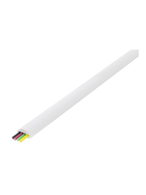 Deltaco Bulk Phone Cable - 100 m - Valkoinen - 100m