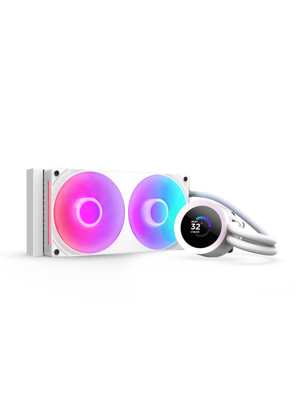 NZXT Kraken Plus 240 RGB (White) - CPU Vesijäähdytys