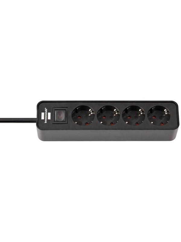 Brennenstuhl Ecolor Power Strip Extension Lead 4-Way - 1.5 m