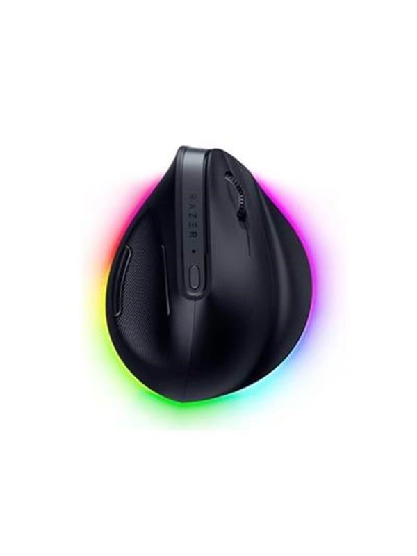 Razer Pro Click V2 - Vertical Edition - Pelihiiri - Optinen - 8 painiketta - Musta RGB-valolla
