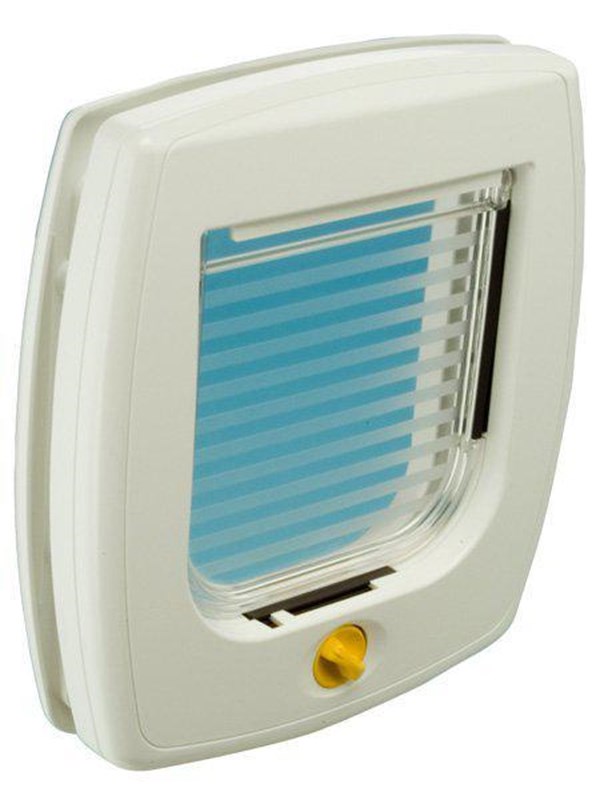 Ferplast - Dog & Cat Door Swing 3 4way - White