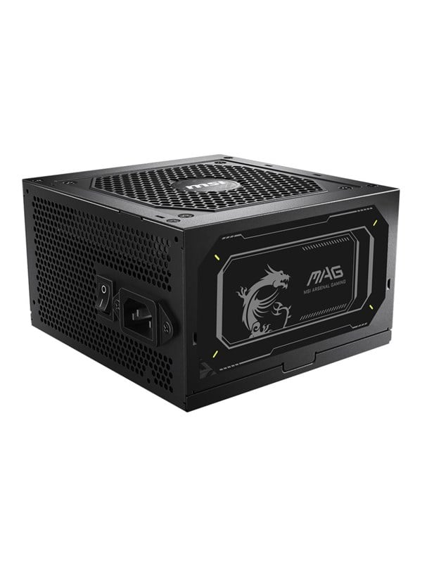 MSI MAG A850GL PCIE5 II Virtalähde - 850 Watt - 120 mm - ATX 3.1 - 80 Plus Kulta sertifioitu