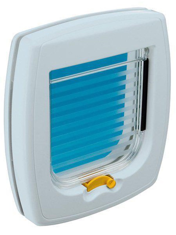 Ferplast - Dog & Cat Door Swing 1 2-Way - White - Small