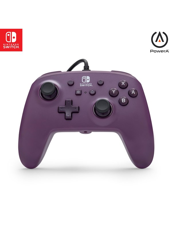 PowerA Enhanced Wired Controller for Nintendo Switch - Galaxy Purple