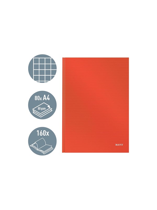 Esselte Leitz Solid - notebook - A4 - 80 sheets