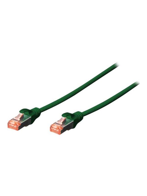DIGITUS Professional patch cable - 2 m - green - Vihreä - 2m