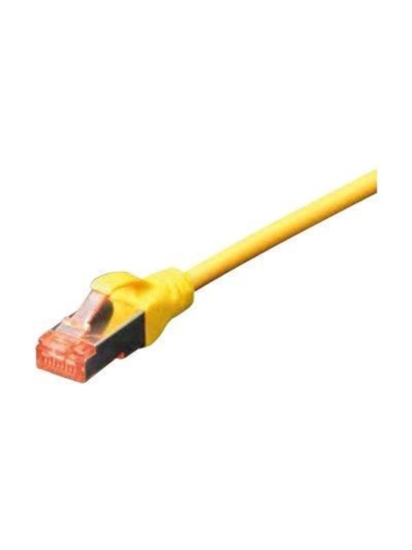 DIGITUS patch cable - 1 m - yellow - Keltainen - 1m