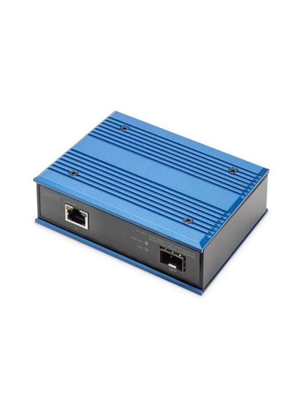 DIGITUS - fibre media converter - 10Mb LAN 100Mb LAN 1GbE