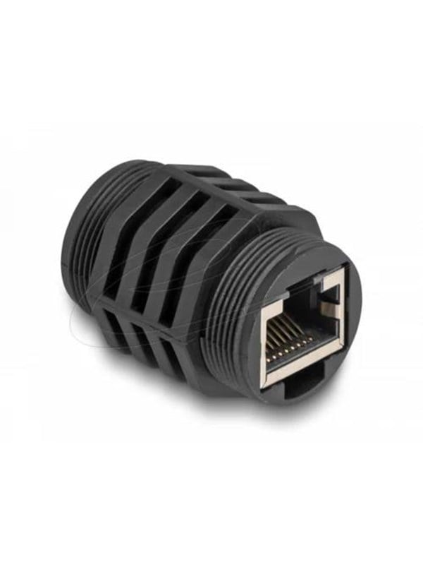 DeLOCK Network Coupler - Black - Musta