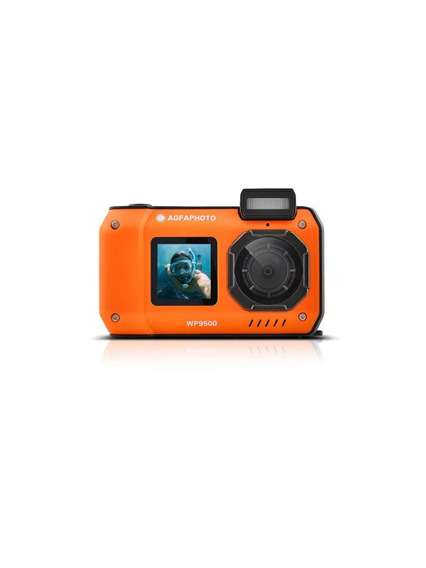 Agfa Photo Realishot WP9500 - Waterproof Compact Digital Camera - Orange