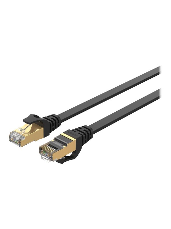 Unitek C1897BK Series patch cable - 5 m - black - Musta - 5m