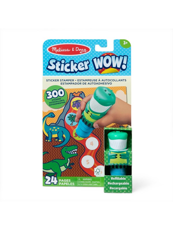 Melissa & Doug Sticker WOW! Dinosaur
