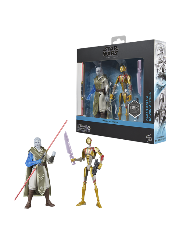 Star Wars The Black Series Jedi Survivor Dagan Gera & BX Droid (Hybrid) 15 cm