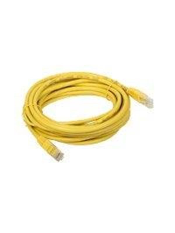 A-LAN Technologie ALANTEC patch cable - 50 cm - yellow - Keltainen - 0.5m