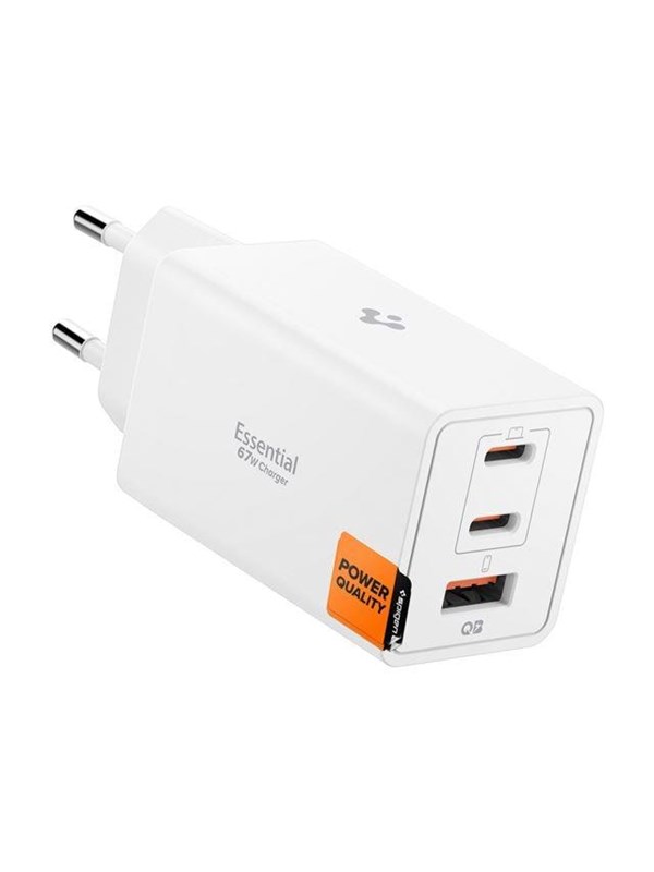 Spigen Essential 67W Wall Charger EE673EU - white