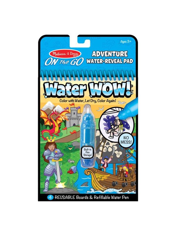 Melissa & Doug Water WOW! ON the GO Adventure Water-Reveal Pad