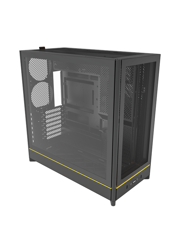 Montech HS01 Mesh - Kotelot - Miditower - Musta