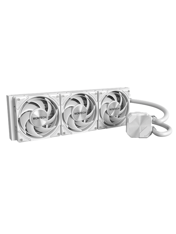 Montech HyperFlow360 Silent White - CPU Vesijäähdytys - Max 25 dBA