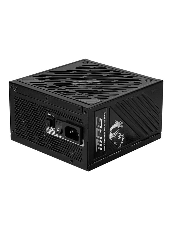 MSI MPG A1250GS PCIE5 Virtalähde - 1250 Watt - 135 mm - ATX 3.1 - 80 Plus Kulta sertifioitu