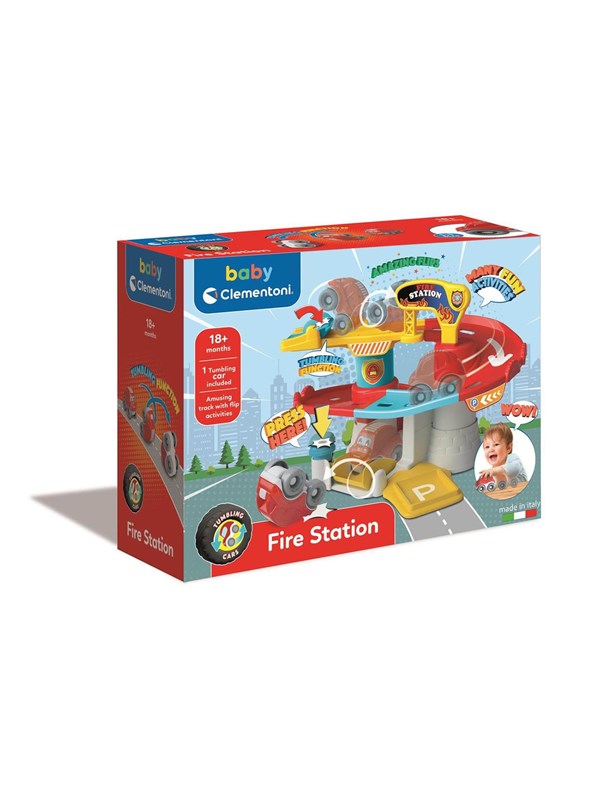 Clementoni Tumbling Cars Fire Station