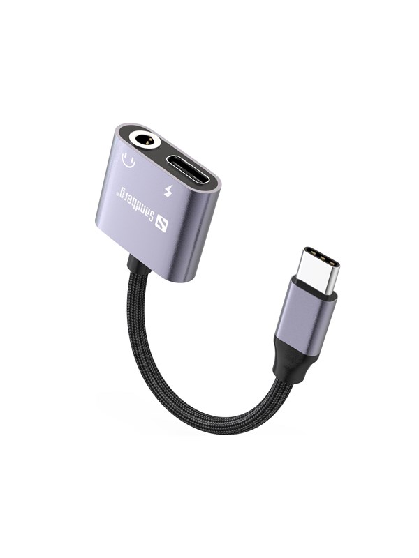 Sandberg USB-C Audio Adapter PD65W