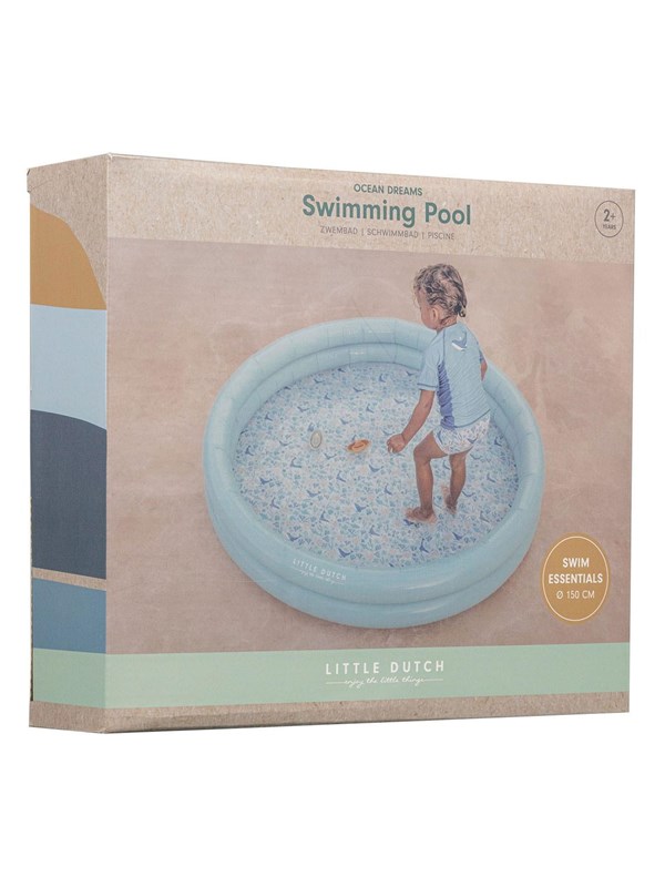 Little Dutch - Ocean Dreams Swimming Pool Blue 150cm
