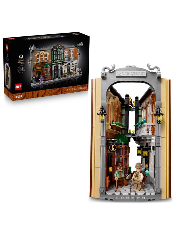 LEGO Icons 10351 Sherlock Holmes: Kirjaminimaailma