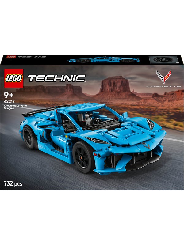 LEGO Agents 42217 Sininen Chevrolet Corvette Stingray