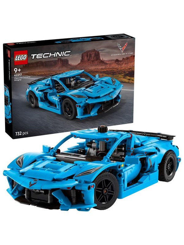 LEGO Agents 42217 Sininen Chevrolet Corvette Stingray