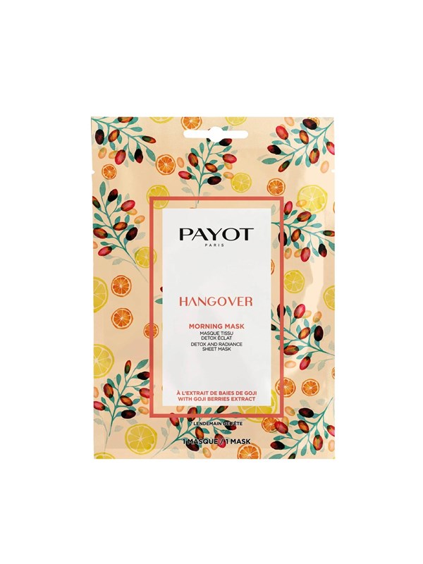 Payot Hangover Detox & Radiance Sheet Mask For